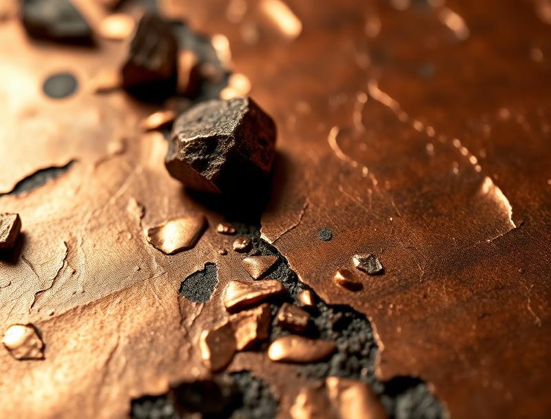 Copper ore and minerals